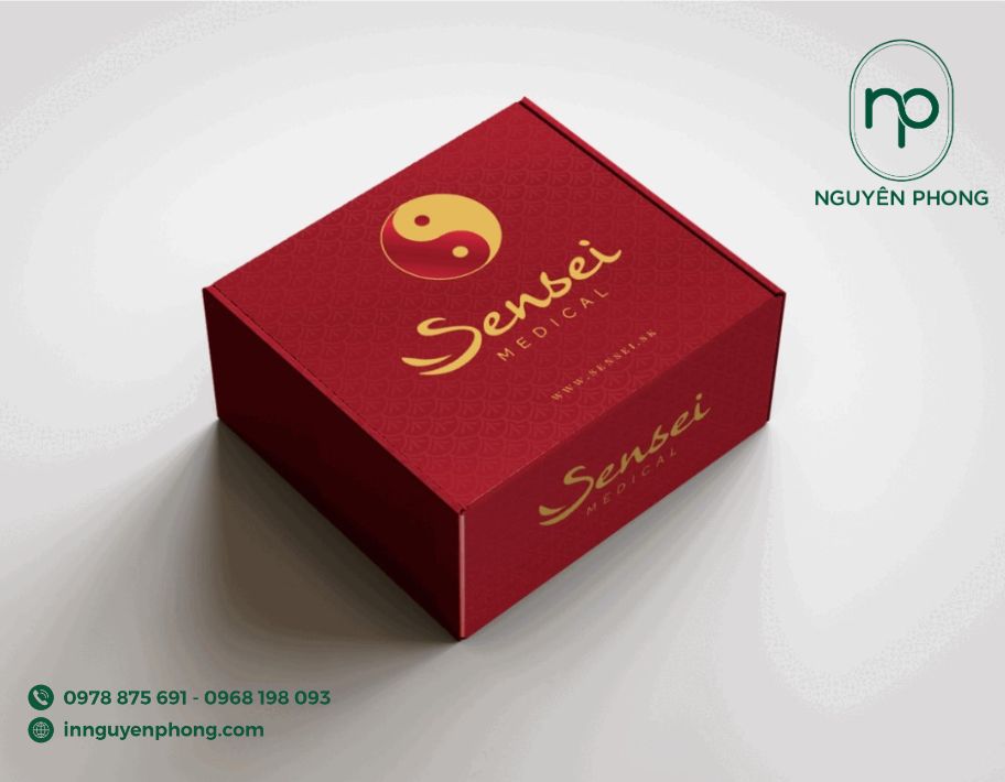 Mẫu logo đông y trên hộp cứng